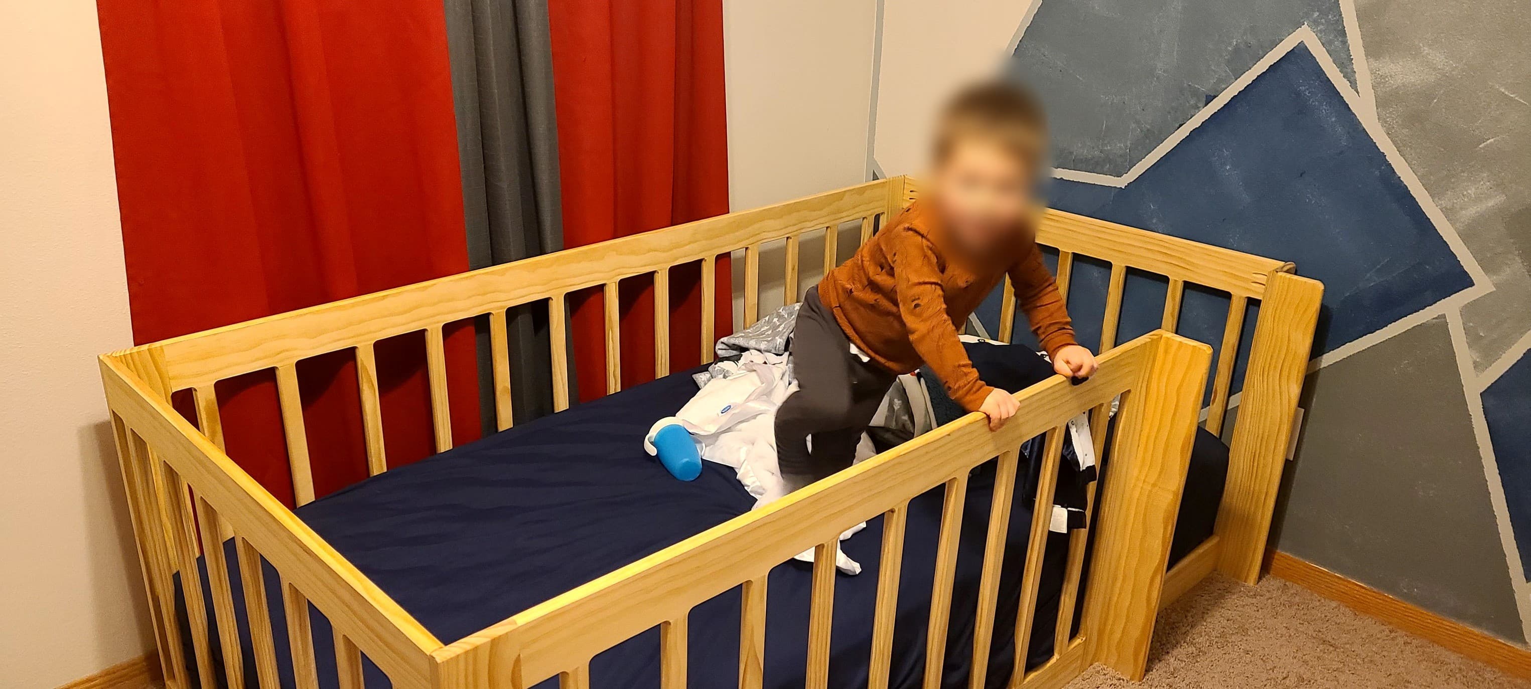 Custom Crib - Crib finished.jpg